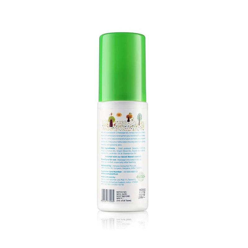 Mamaearth Soothing Baby Massage Oil (100 ml)