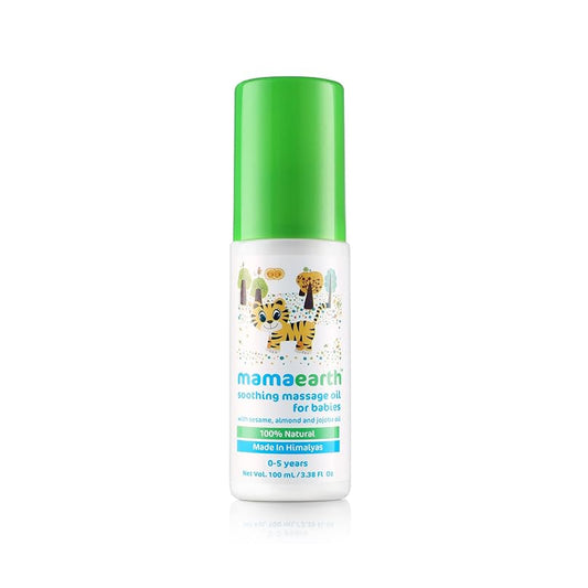 Mamaearth Soothing Baby Massage Oil (100 ml)