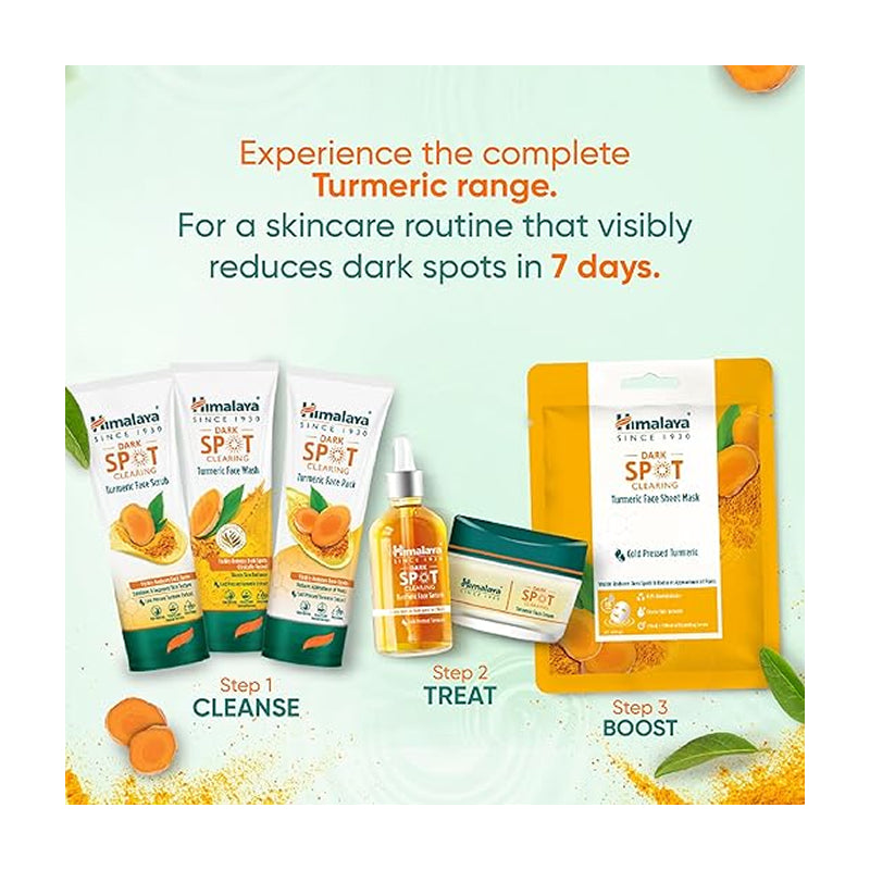 Himalaya Dark Spot Clearing Turmeric Face Wash — 75 ml