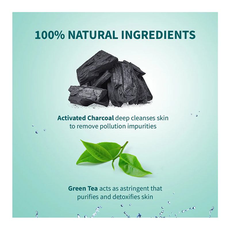 Himalaya Pollution Detox Charcoal Face Wash – 75 ml