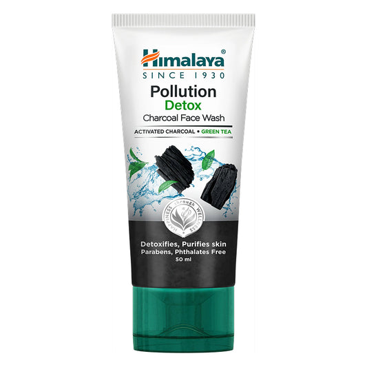 Himalaya Pollution Detox Charcoal Face Wash – 75 ml