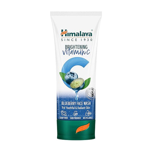Himalaya Brightening Vitamin C Blueberry Face Wash — 100 ml
