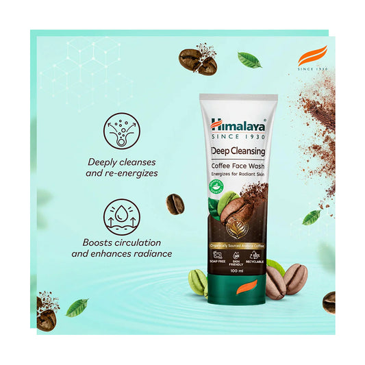 Himalaya Deep Cleansing Coffee Face Wash – 100 ml