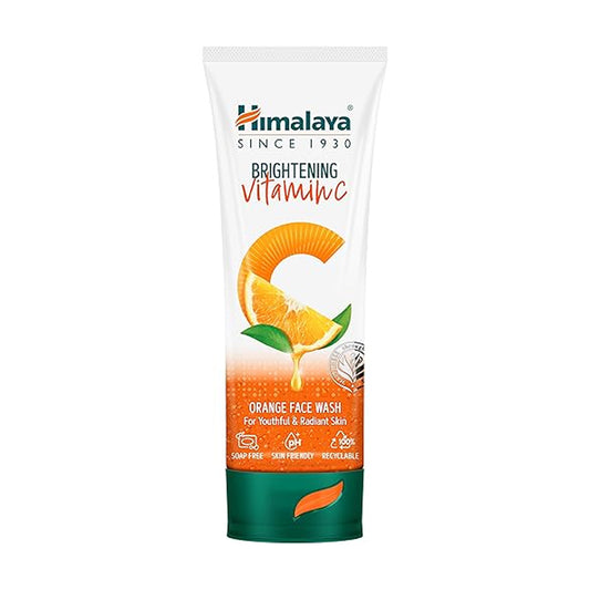 Himalaya Brightening Vitamin C Orange Face Wash (100 ml)