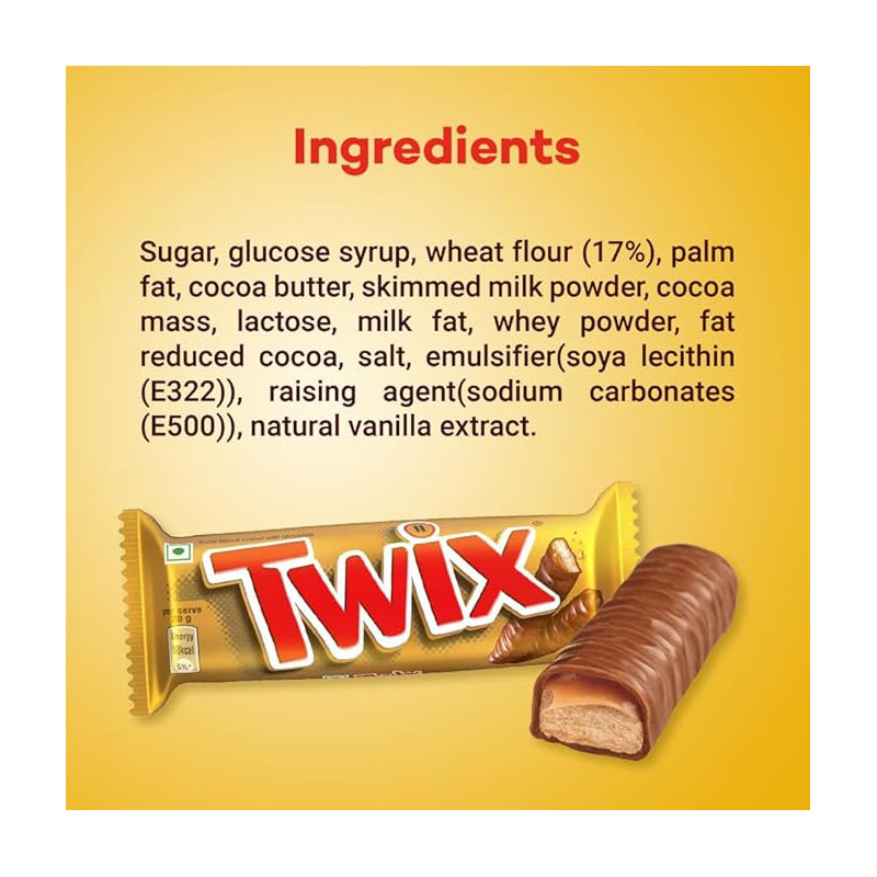Mars Twix (2‑finger) 50–60 g