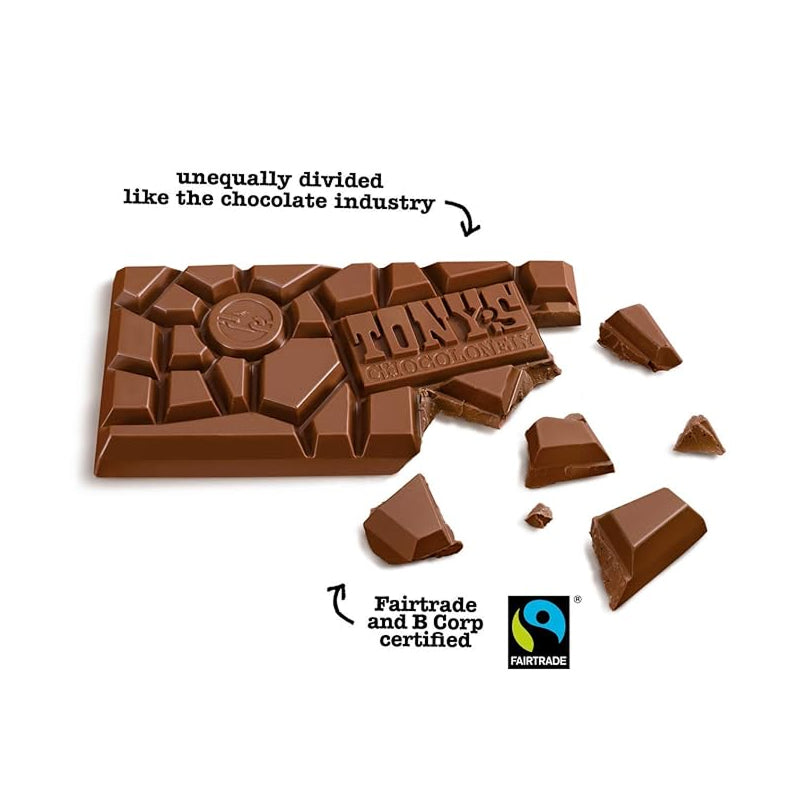 Tony’s Chocolonely Milk Chocolate 180 g (plus variants)