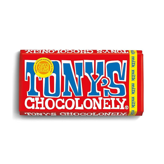 Tony’s Chocolonely Milk Chocolate 180 g (plus variants)