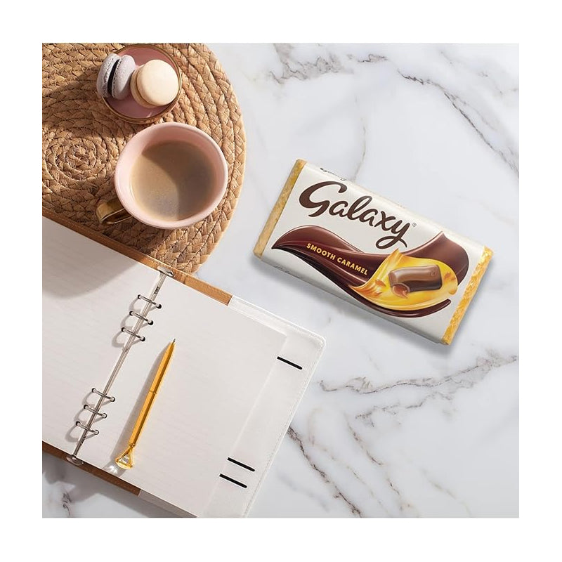Galaxy Smooth Caramel & Milk Chocolate Bar 135 g