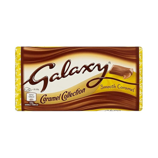 Galaxy Smooth Caramel & Milk Chocolate Bar 135 g