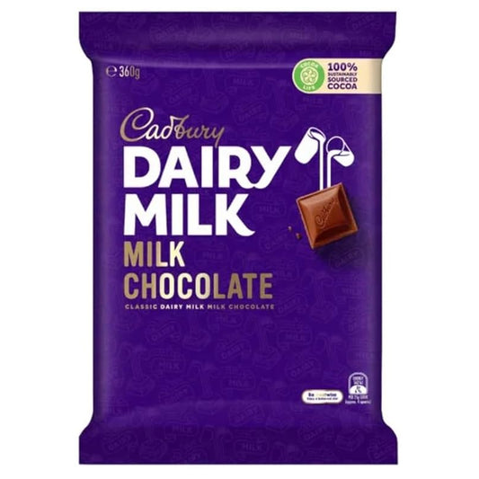 Cadbury Dairy Milk Large Chocolate Bar 360 g