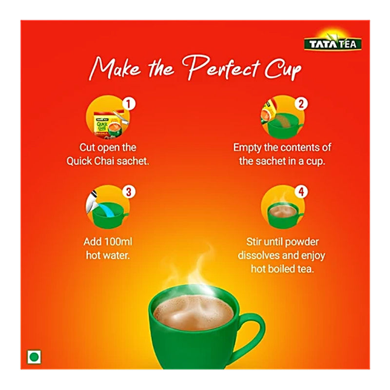 Tata Tea Quick Chai - Masala [10 Sachets]
