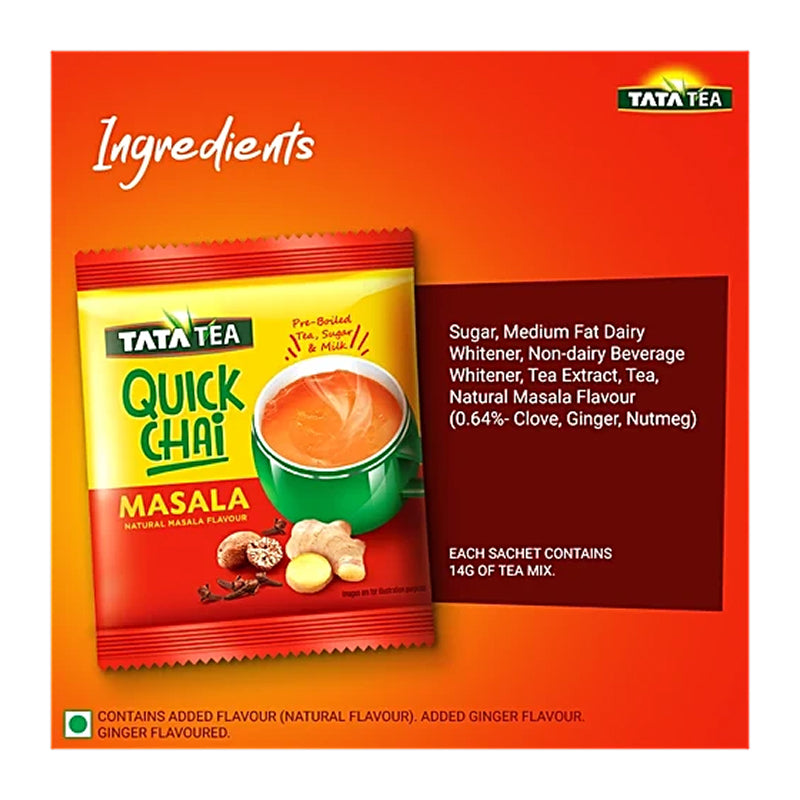 Tata Tea Quick Chai - Masala [10 Sachets]