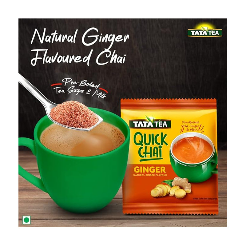 Tata Tea Quick Chai - Ginger [10 Sachets]