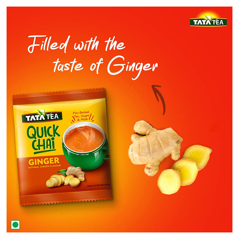 Tata Tea Quick Chai - Ginger [10 Sachets]