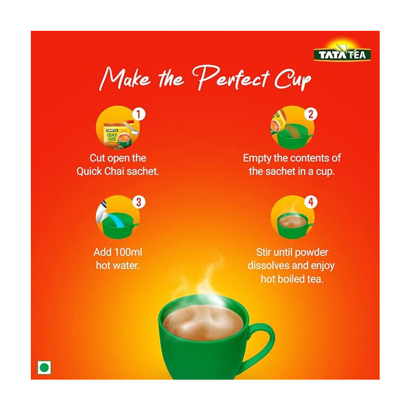 Tata Tea Quick Chai - Ginger [10 Sachets]