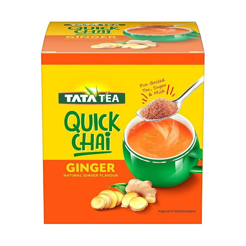 Tata Tea Quick Chai - Ginger [10 Sachets]