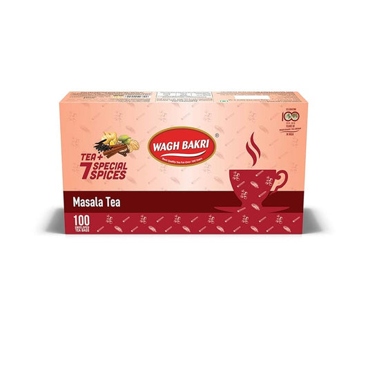 Wagh Bakri Masala Chai 100 Tea Bags