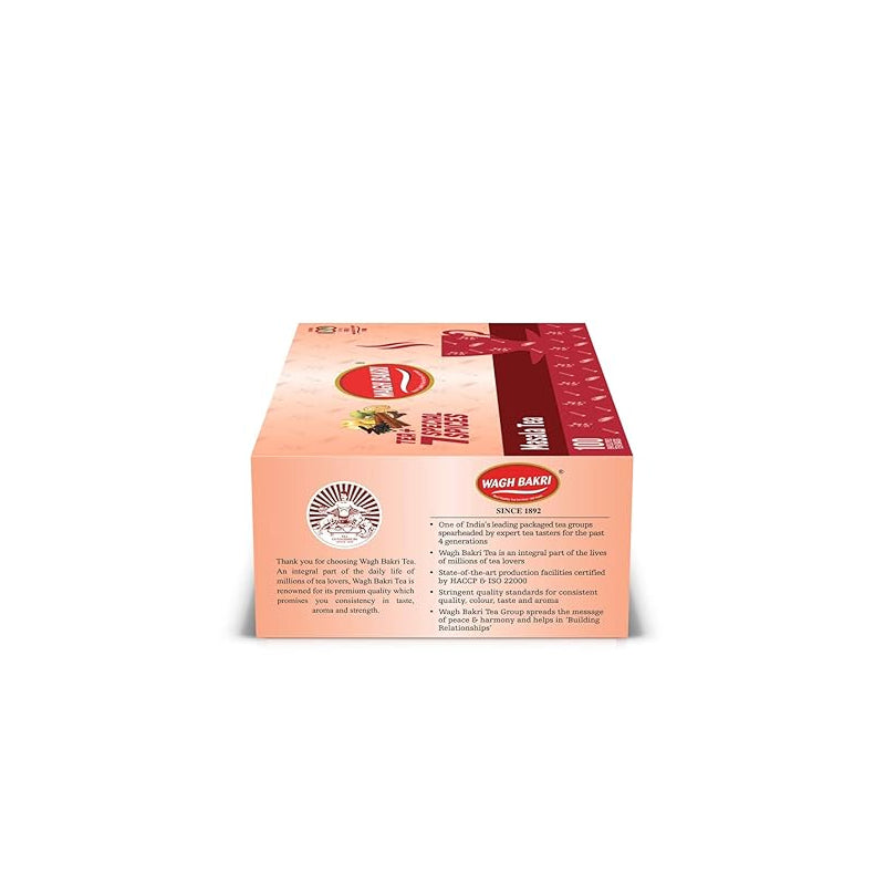 Wagh Bakri Masala Chai 100 Tea Bags