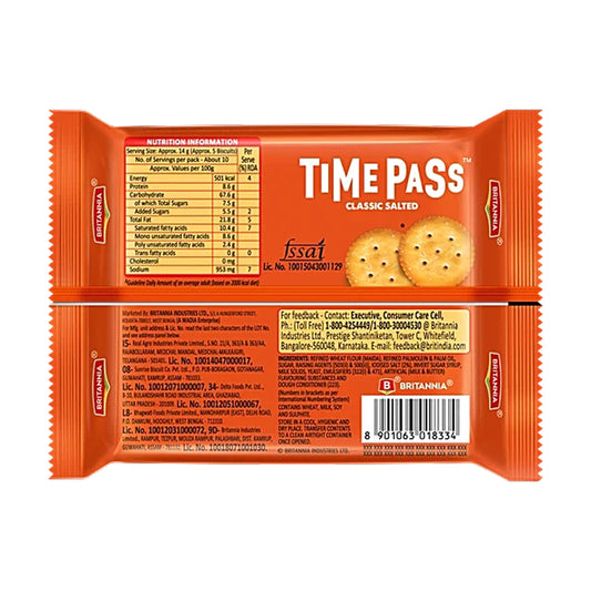 BRITANNIA TIME PASS ( FAMILY PACK ) 4x40G