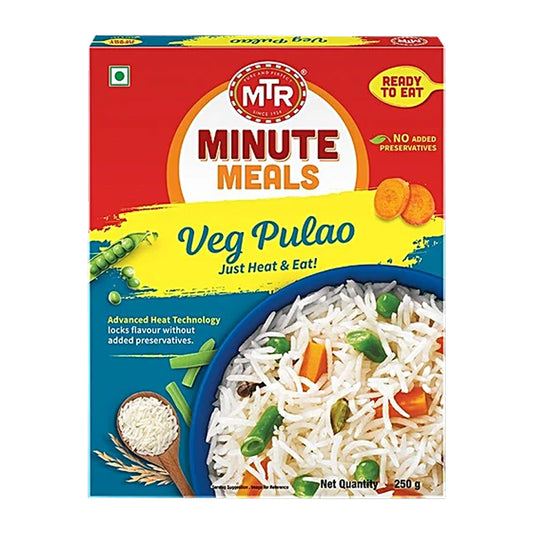 MTR READY TO EAT VEGETABLE PULAO 250G
