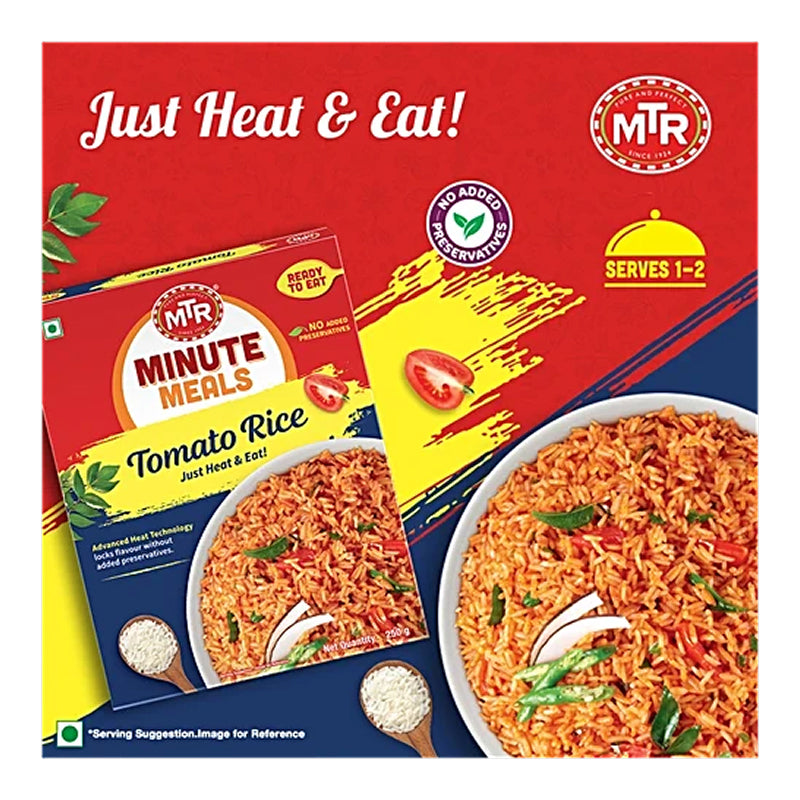 MTR READY TO EAT TOMATO RICE 250G