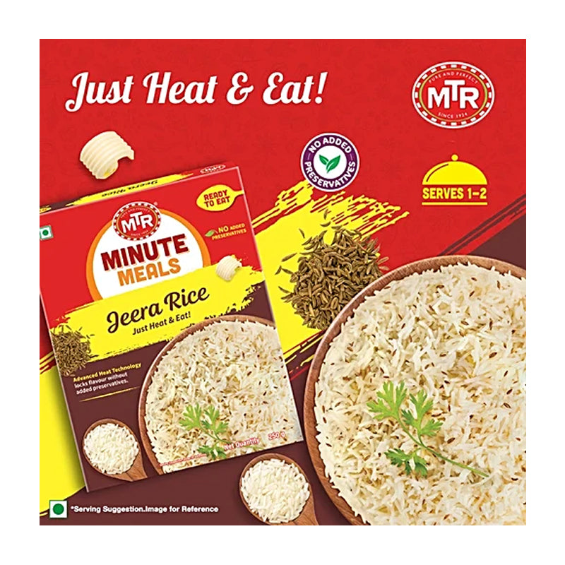 MTR READY TO EAT JEERA RICE 250G