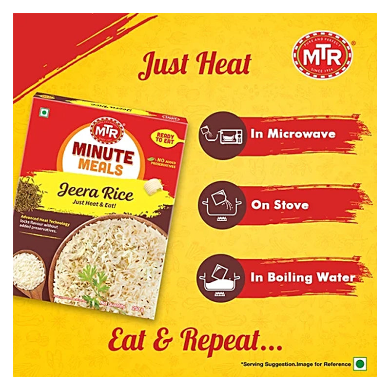 MTR READY TO EAT JEERA RICE 250G