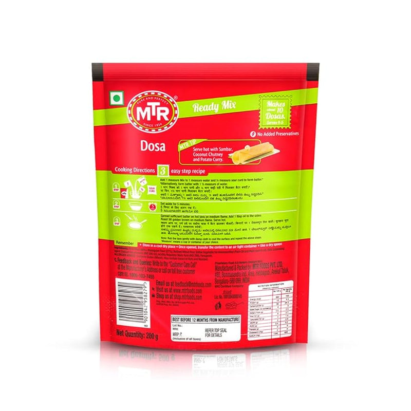 MTR DOSA MIX - 200g