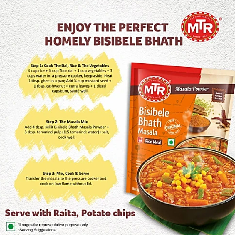 MTR BISIBELE BHATH MASALA 100G