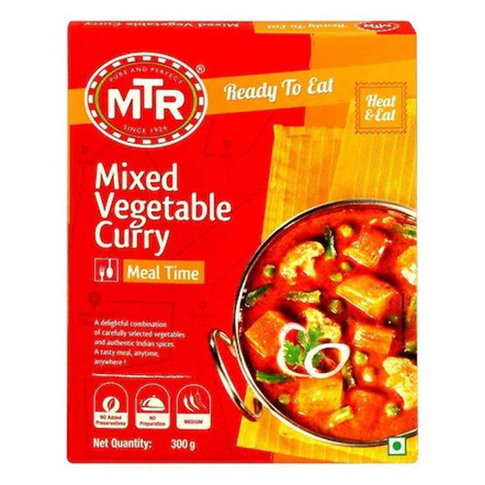 MTR READY TO EAT MIXED VEGETABLE CURRY 300G