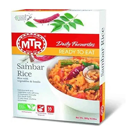MTR READY TO EAT SAMBAR RICE 300G