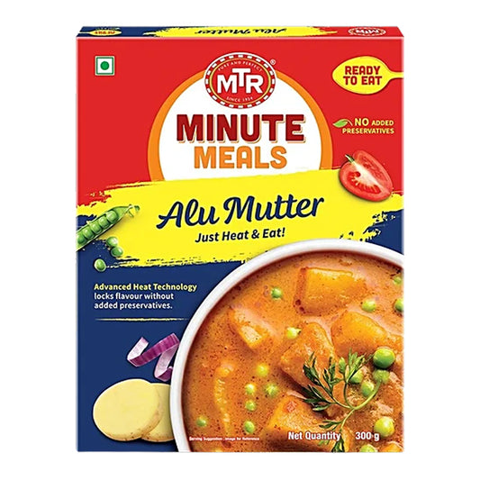 MTR READY TO EAT ALU MUTTAR 300G