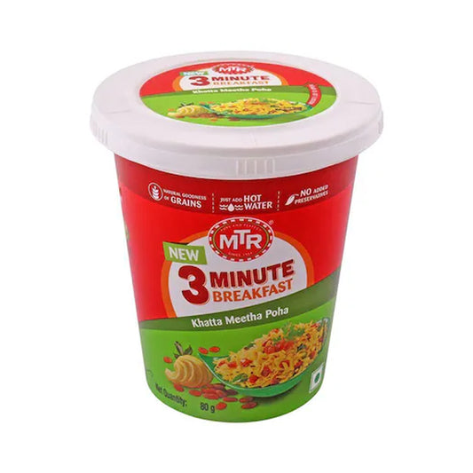 MTR 3 MIN CUPPA KHATTA MEETHA POHA 80G