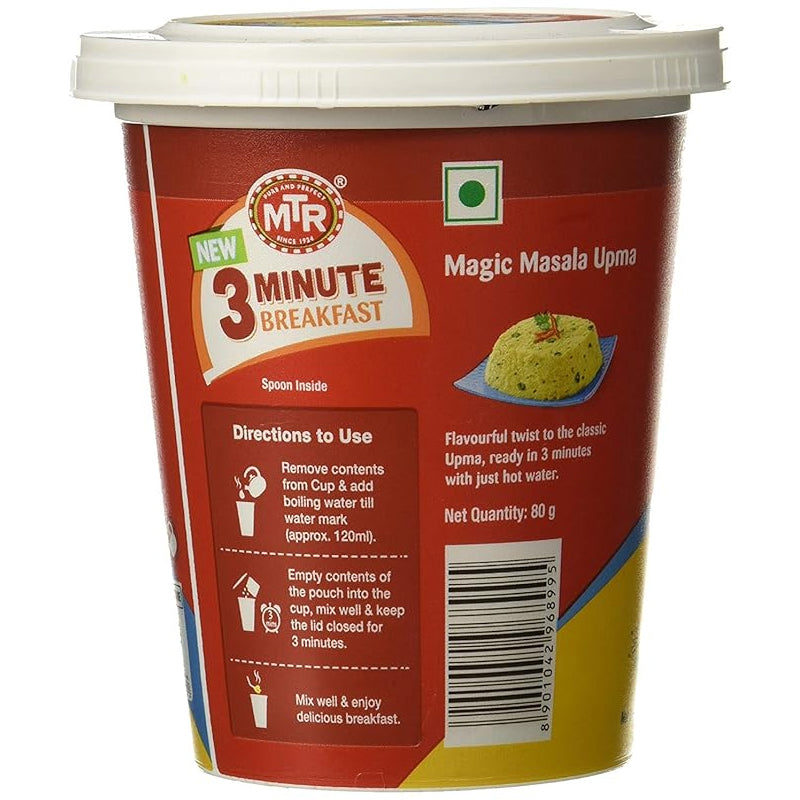 MTR 3 MIN CUPPA UPMA 80G - MAGIC MASALA