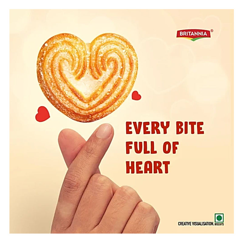BRITANNIA LITTLE HEARTS 75G