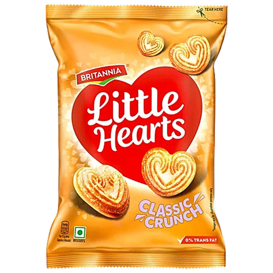 BRITANNIA LITTLE HEARTS 75G