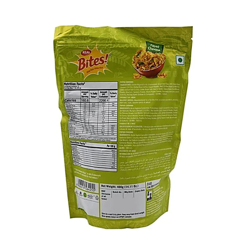 Real Bites Papad Chavana