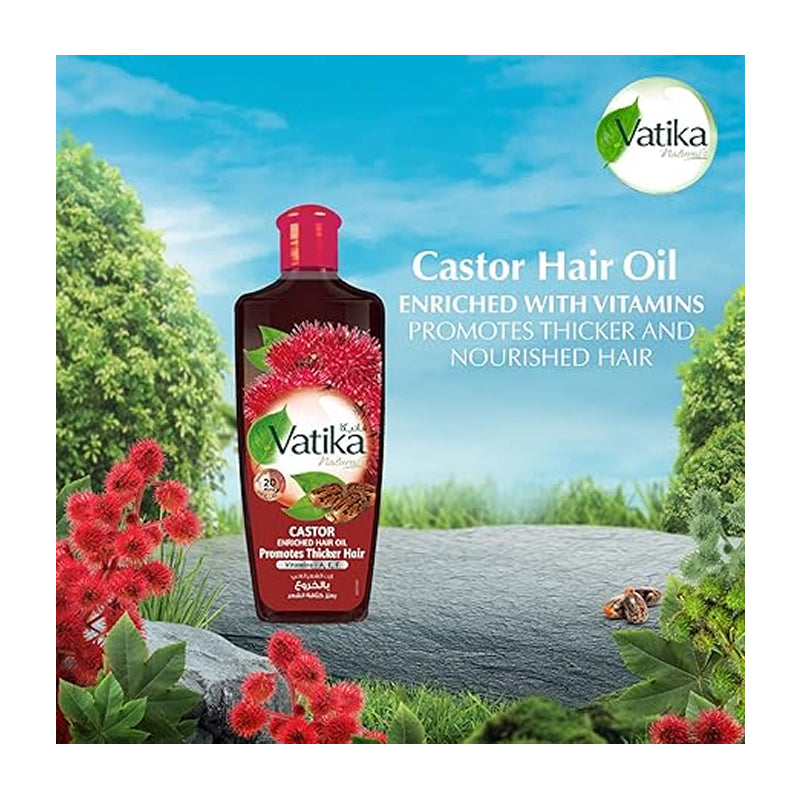 Vatika Naturals Multivitamin Castor Hair Oil