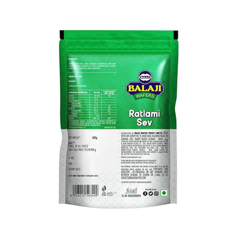 Balaji Ratlami Sev 190g
