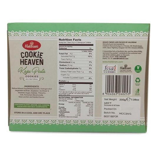 Haldiram's Kaju Pista Cookies