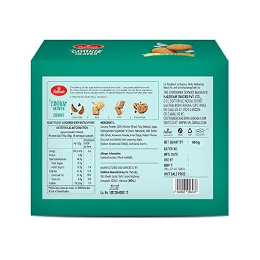 Haldiram's Coconut Cookies 180g
