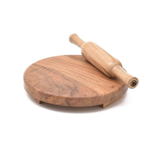 Wooden Chakla Belan Set