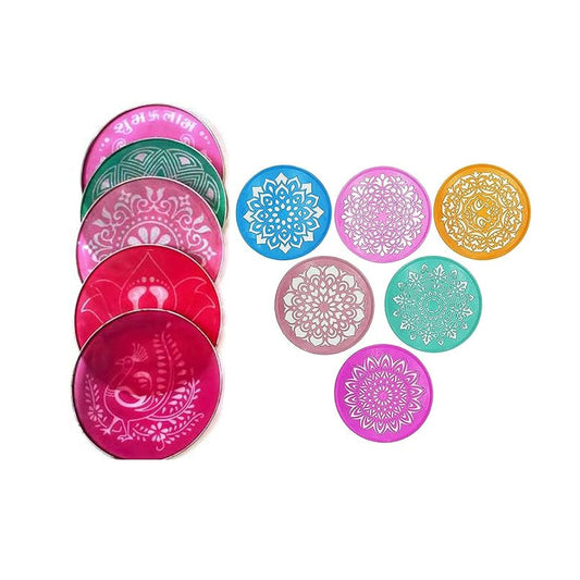 Gayatri Small Round Rangoli Design