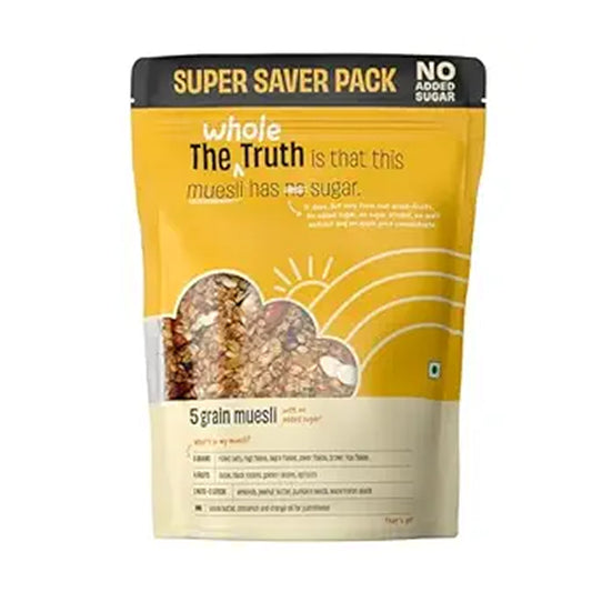 The Whole Truth Breakfast 5 Grain Muesli (No Added Sugar)