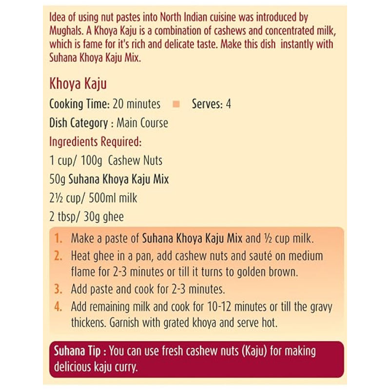 Suhana Khoya Kaju Mix
