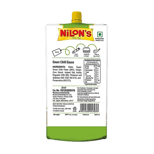 Nilons Green Chilli Sauce