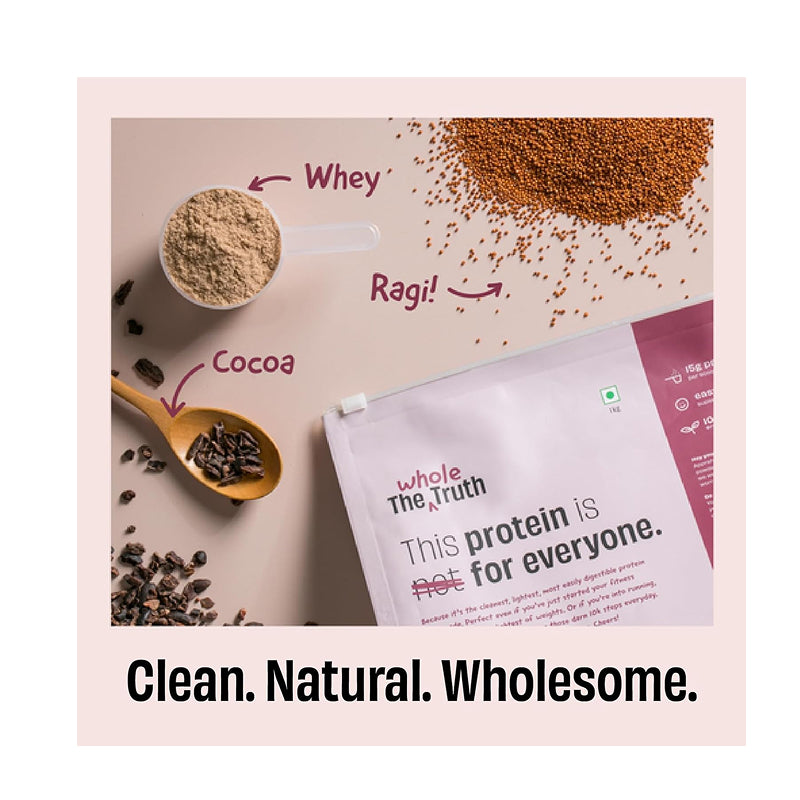 The Whole Truth Ragi Cocoa Protein Powder