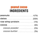 The Whole Truth  Protein Bar – Peanut Cocoa (No Added Sugar, All Natural)
