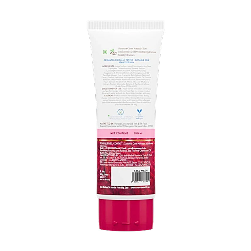 Mamaearth Beetroot Gentle Face Wash – 100 ml