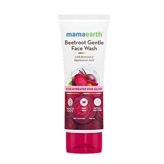 Mamaearth Beetroot Gentle Face Wash – 100 ml